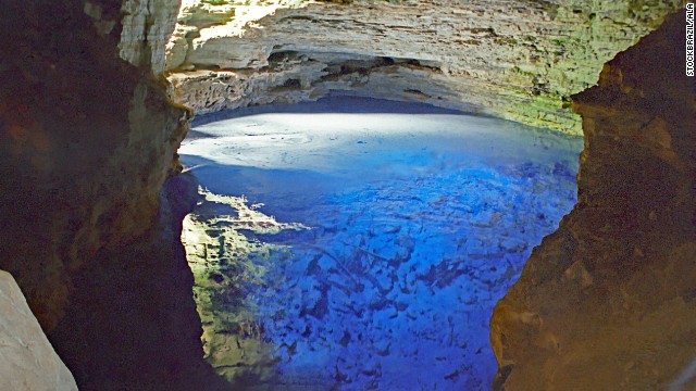 A1J0EF Poco Encantado Chapada Diamantina Bahia Brazil