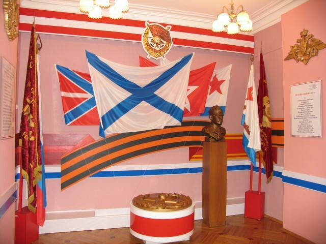 флаги в музее флота