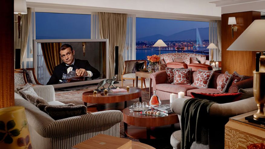 Королевский пентхаус в President Wilson Hotel, Женева, Швейцария