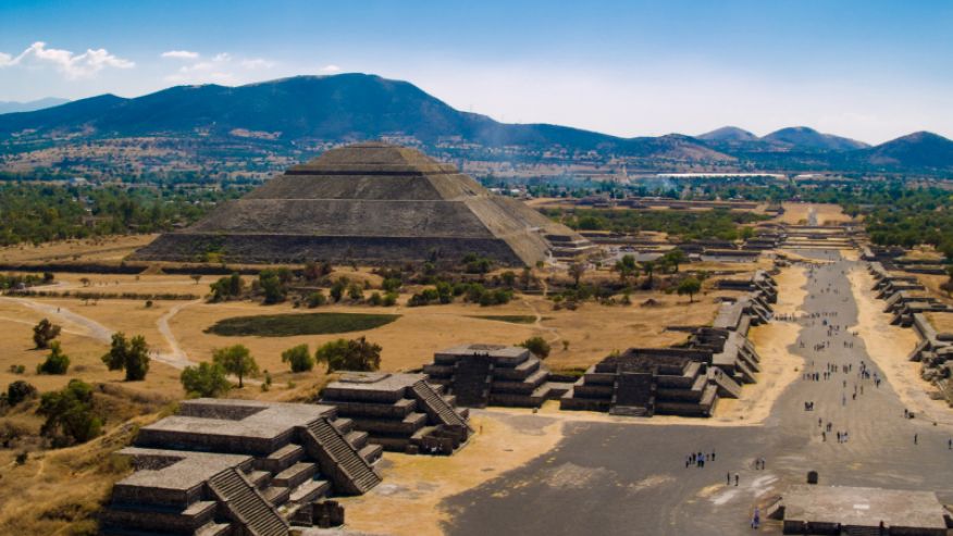 Пирамиды Теотиуакан, Мексика