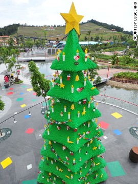 Лего-елка (Леголенд, Малайзия)