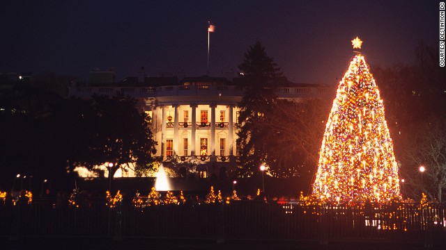 6. Национальная рождественская елка (Вашингтон, округ Колумбия)