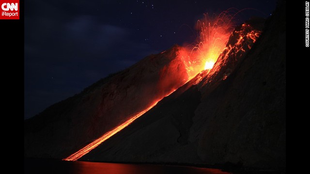 Batu Tara volcano, Indonesia