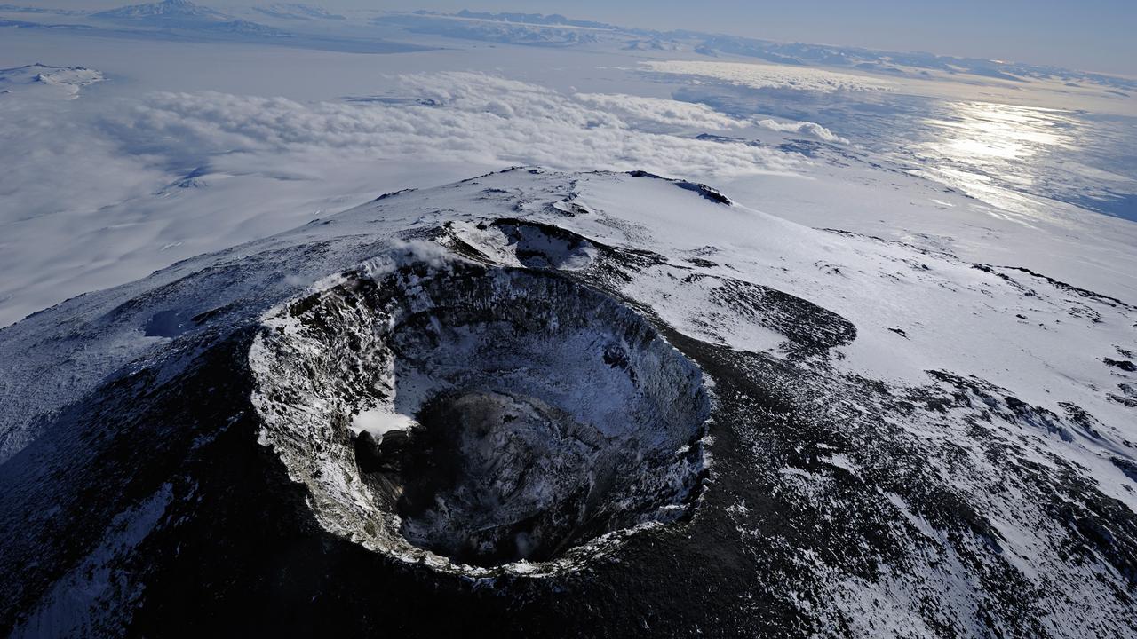 Антарктида материк вулкан Эребус